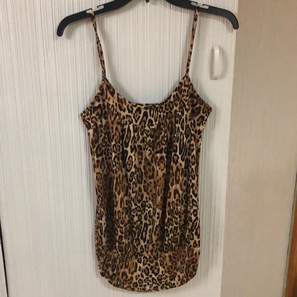 Wet Seal Tops - NWOT Wet Seal Leopard Print Tank Size Small